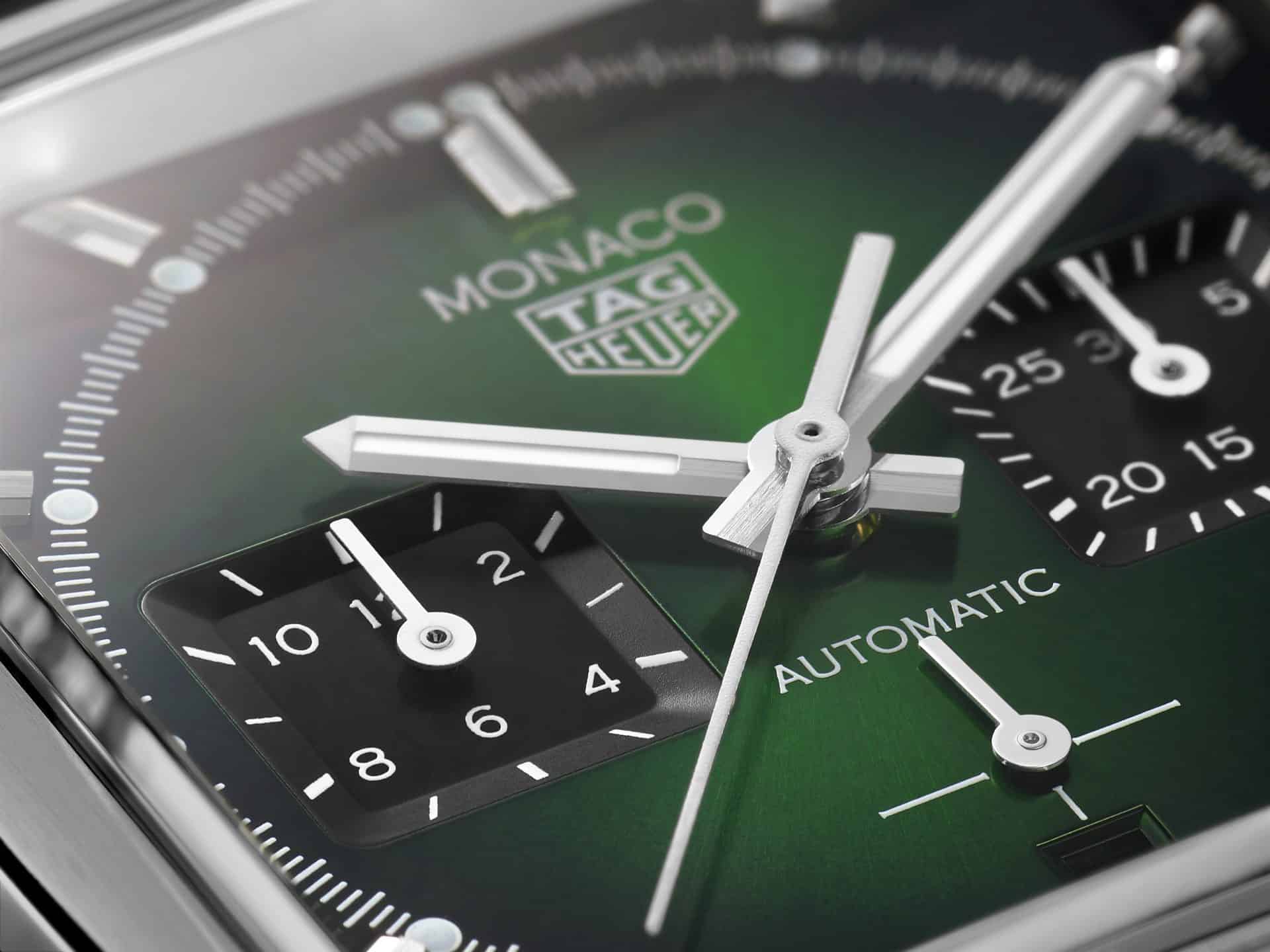 TAG Heuer Monaco Chronograph Green Dial