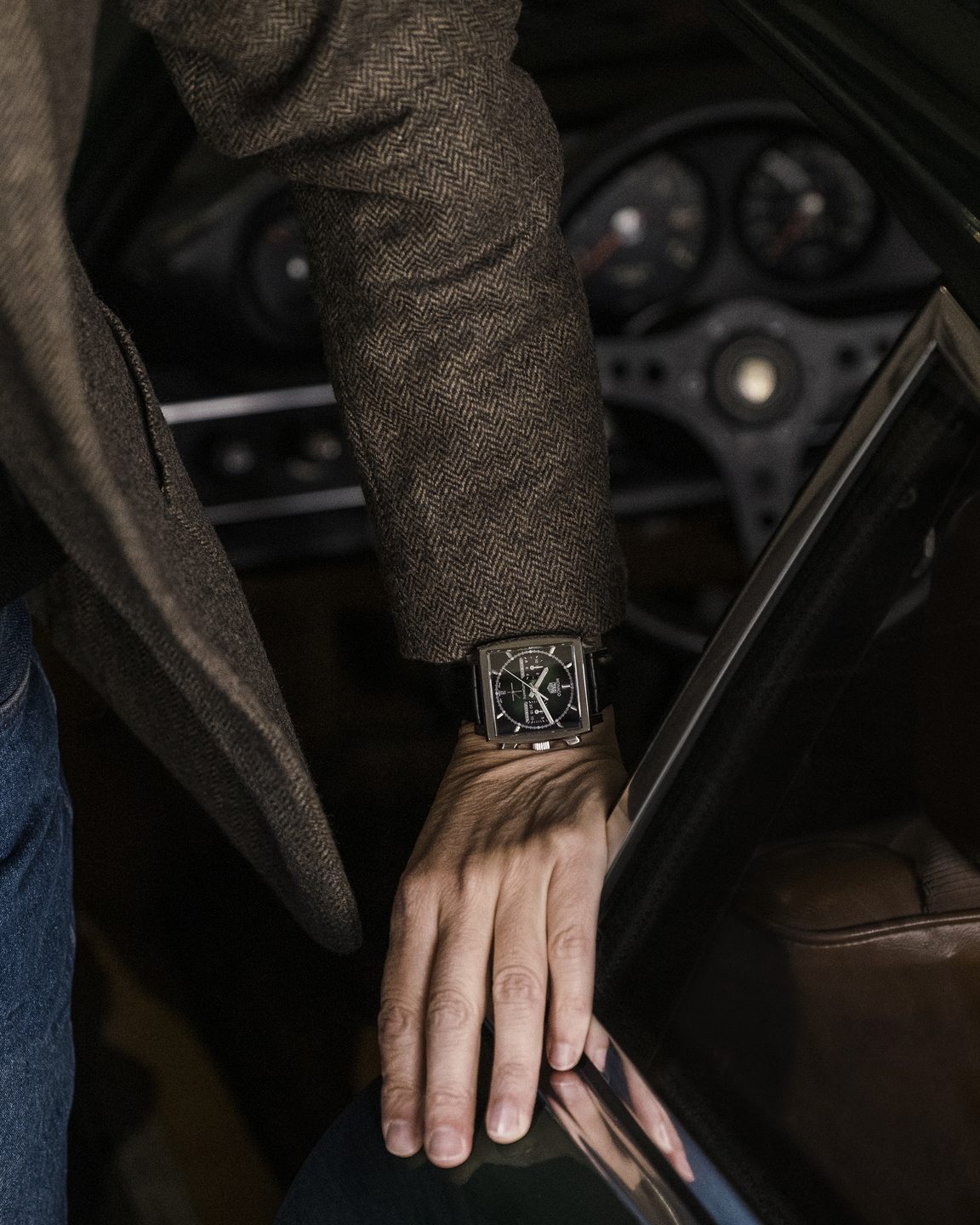 TAG Heuer Monaco Chronograph Green Dial