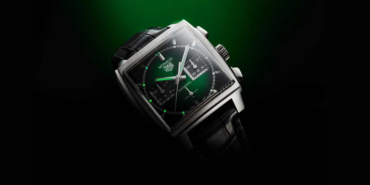 TAG Heuer Monaco Chronograph Green Dial