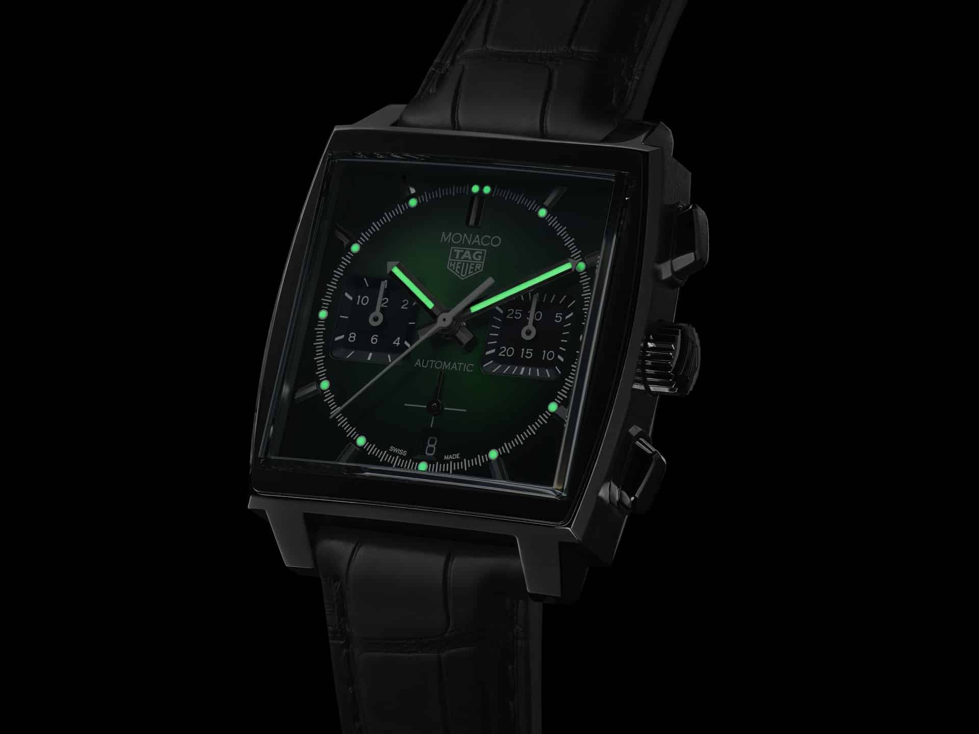 TAG Heuer Monaco Chronograph Green Dial