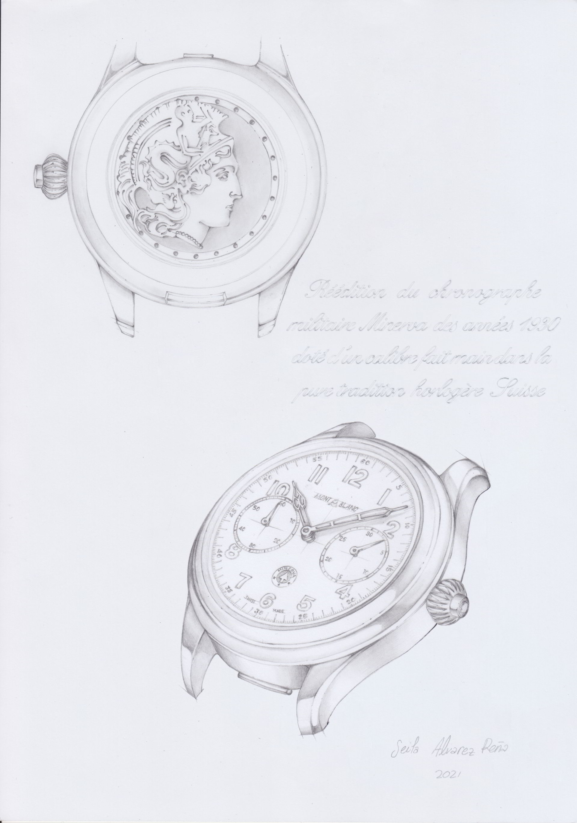 Montblanc 1858 Monopusher Chronograph Origins Limited Edition 100 ขอคาราวะต่อต้นกำเนิดของ Minerva Montblanc 1858 Monopusher Chronograph Origins