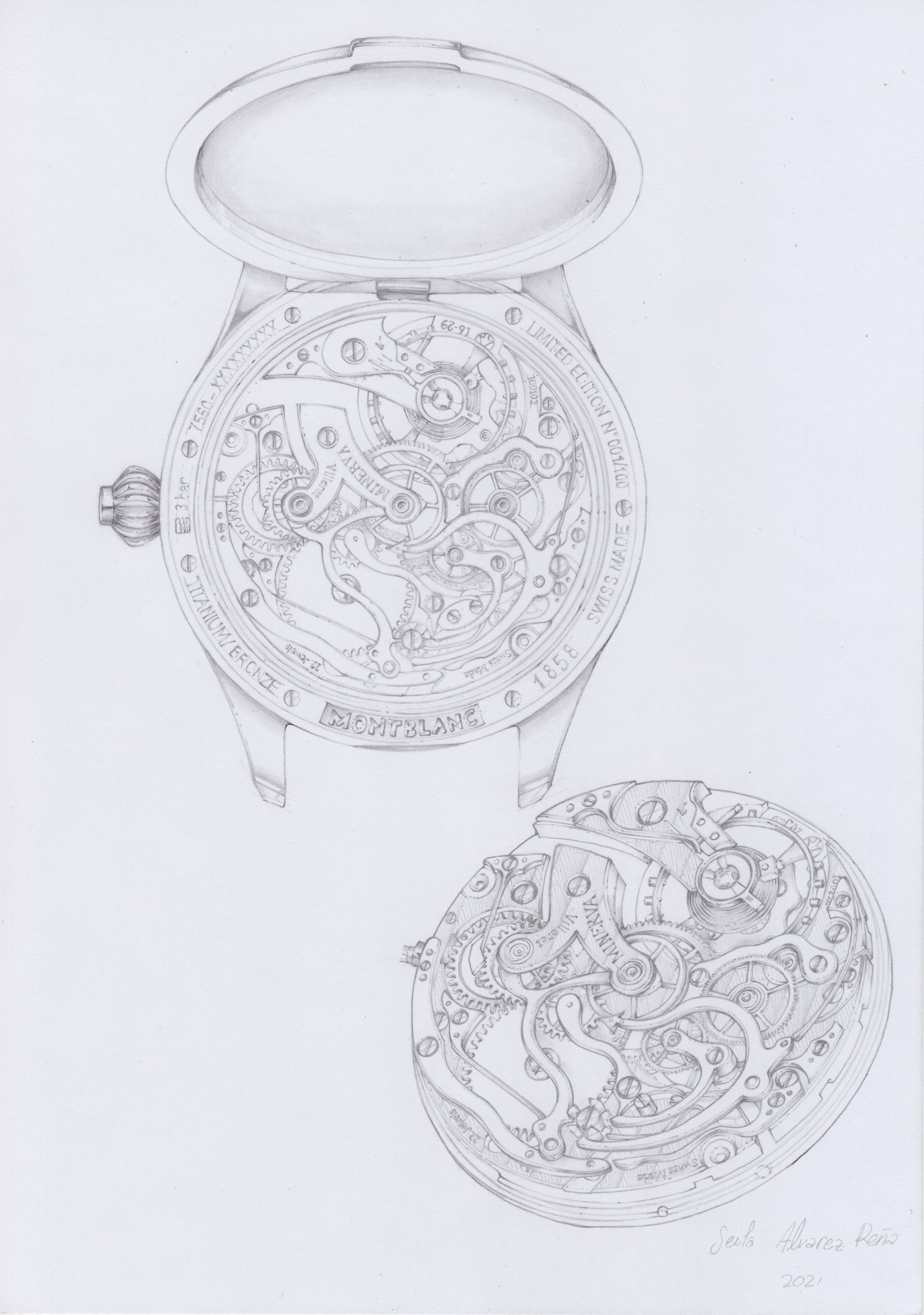 Montblanc 1858 Monopusher Chronograph Origins Limited Edition 100 ขอคาราวะต่อต้นกำเนิดของ Minerva Montblanc 1858 Monopusher Chronograph Origins