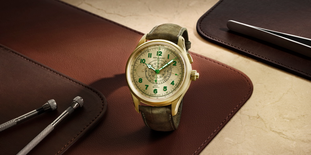 Montblanc 1858 Split SecoMontblanc 1858 Split Second Chronograph Limited Editionnd Chronograph Limited Edition