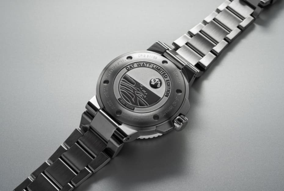 Oris Pointer Moon ฟังก์ชั่นที่พบได้ใน Aquis Dat Watt Oris Pointer Moon