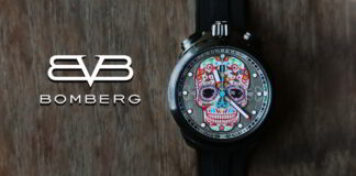 Bomberg Bolt-68 Heritage Sugar Skull Pink Limited