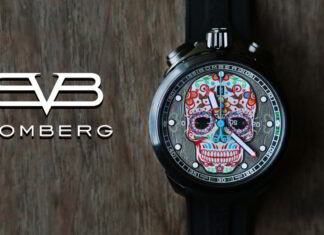 Bomberg Bolt-68 Heritage Sugar Skull Pink Limited