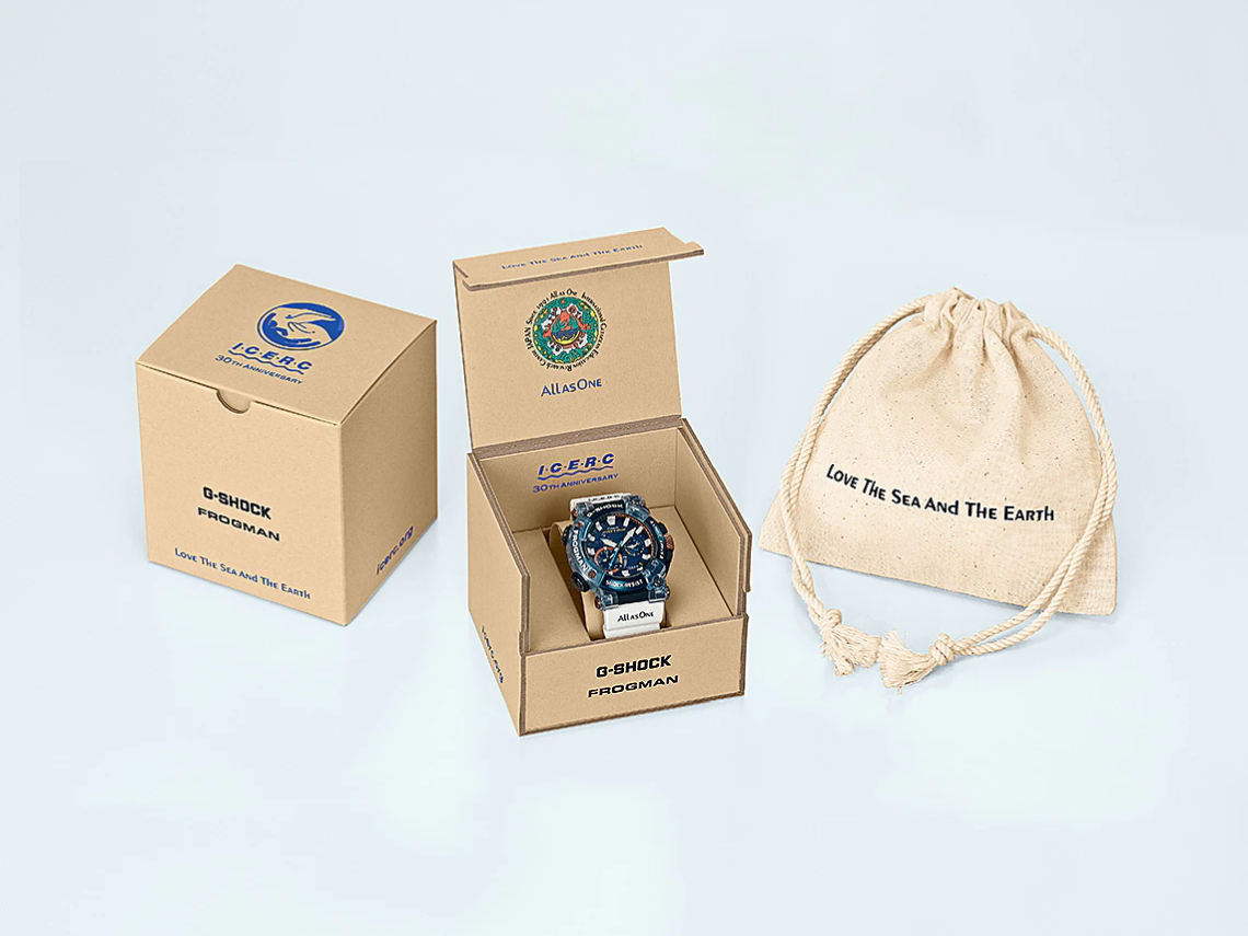 Casio G-Shock Love the sea and the earth 2021 ความสวยงามเพื่อการอนุรักษ์ของท้องทะเล Casio G-Shock Love the sea and the earth 2021