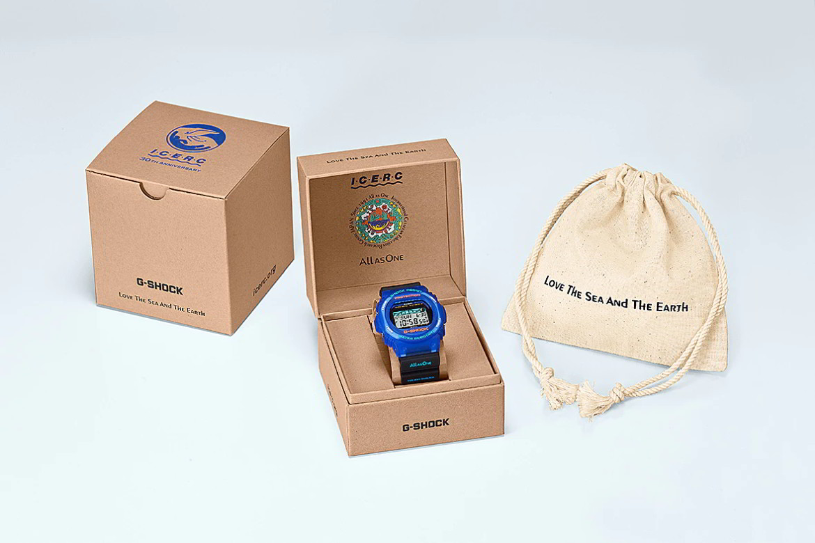 Casio G-Shock Love the sea and the earth 2021 ความสวยงามเพื่อการอนุรักษ์ของท้องทะเล Casio G-Shock Love the sea and the earth 2021