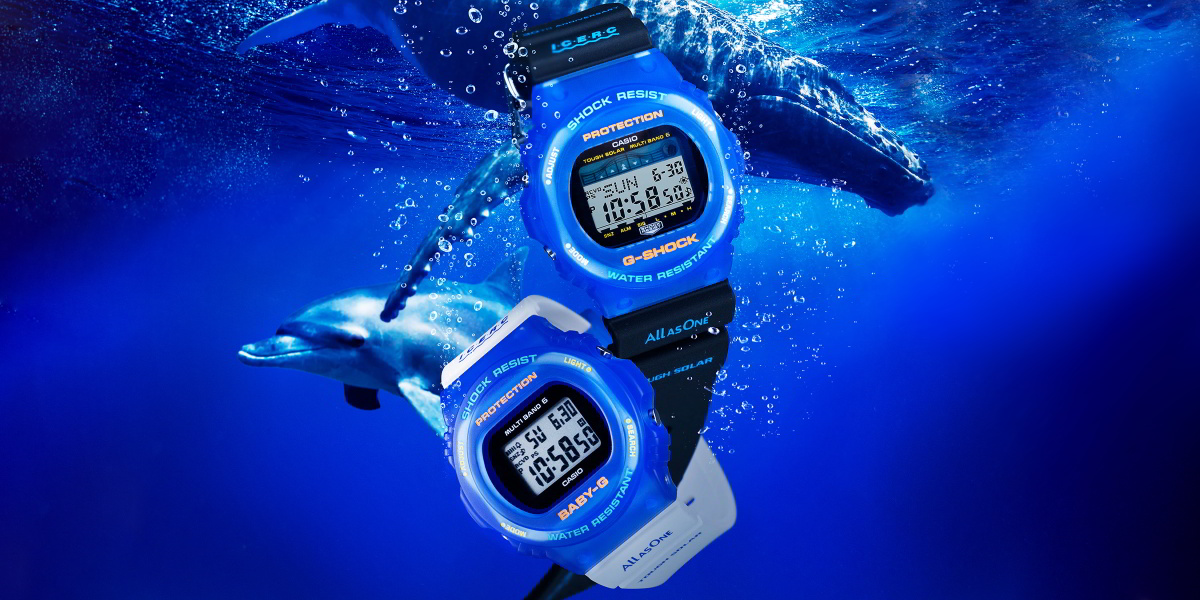 Casio G-Shock Love the sea and the earth 2021 ความสวยงามเพื่อการอนุรักษ์ของท้องทะเล Casio G-Shock Love the sea and the earth 2021