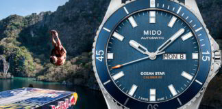Mido Ocean Star 200 Red Bull Cliff Diving Limited Edition