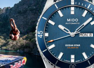 Mido Ocean Star 200 Red Bull Cliff Diving Limited Edition