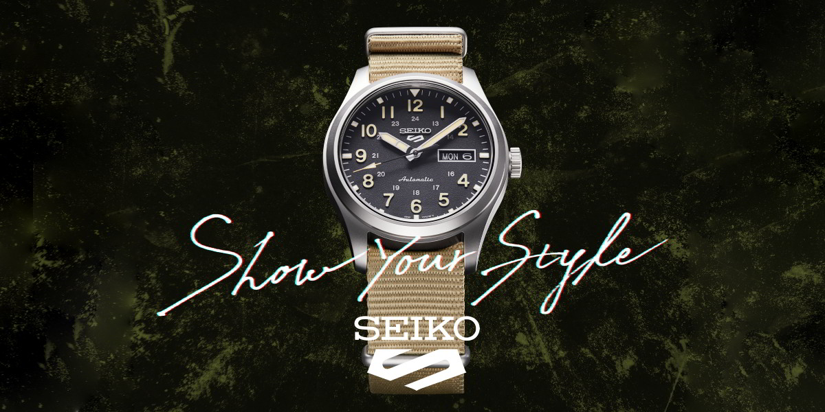 Seiko 5 Sports Military