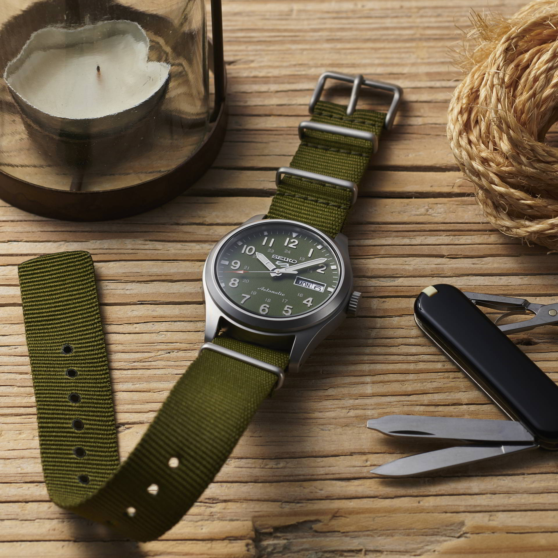 Seiko 5 Sports Military