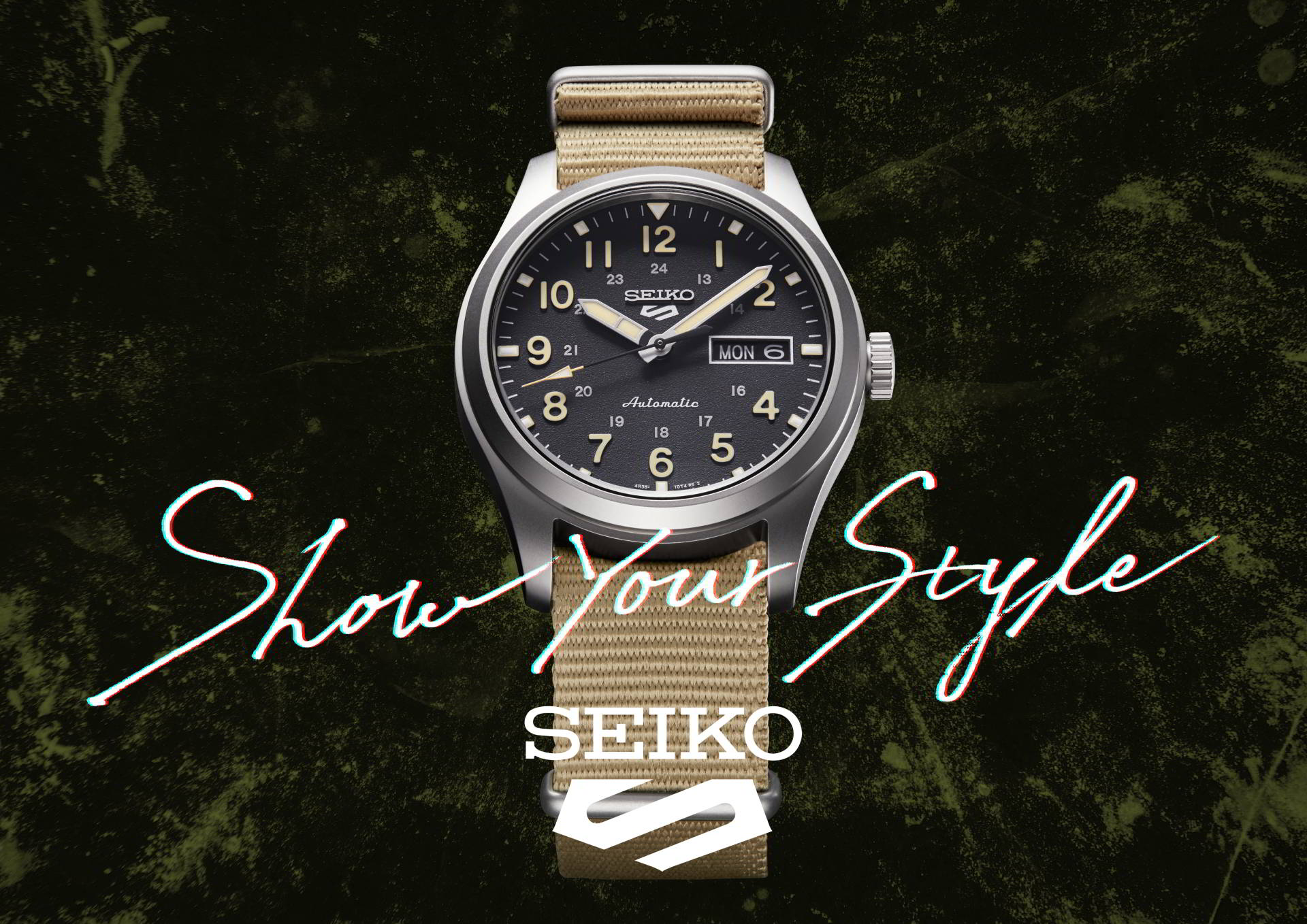 Seiko 5 Sports Military