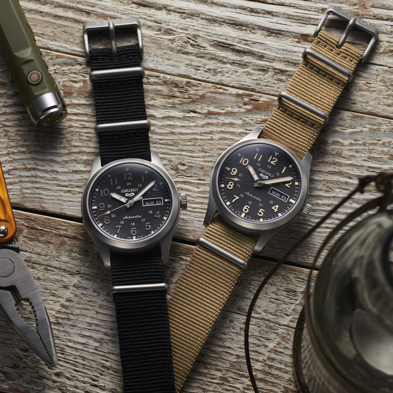 Seiko 5 Sports Military