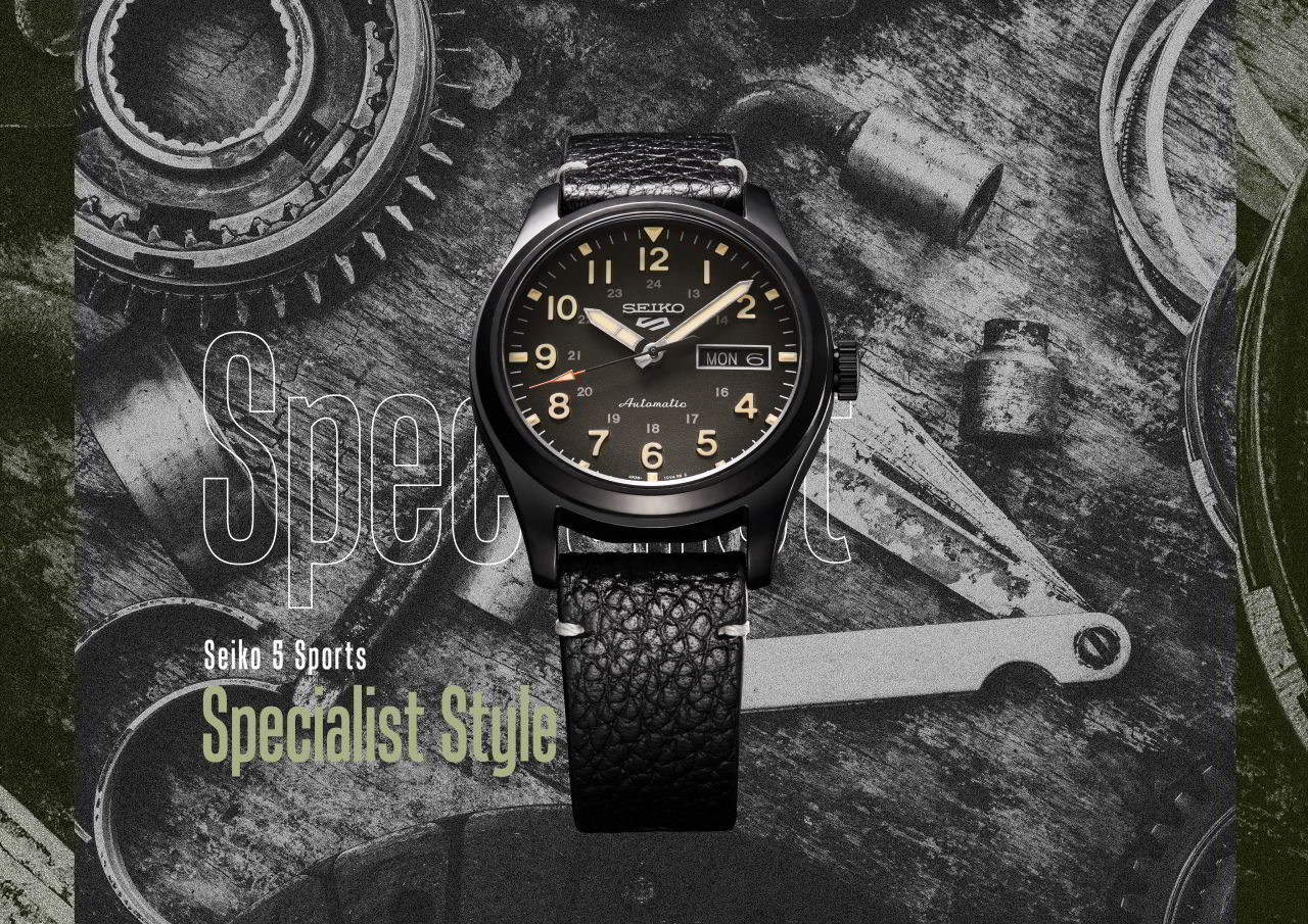 Seiko 5 Sports Military