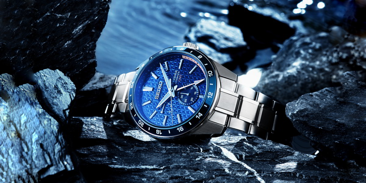 Seiko Presage Sharp Edged GMT