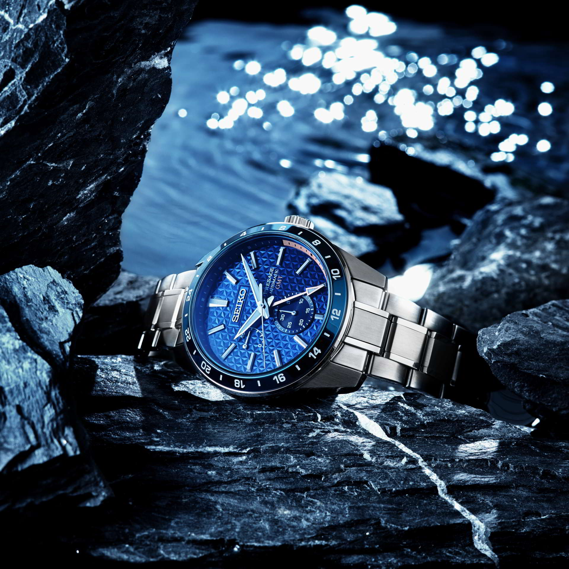 Seiko Presage Sharp Edged GMT