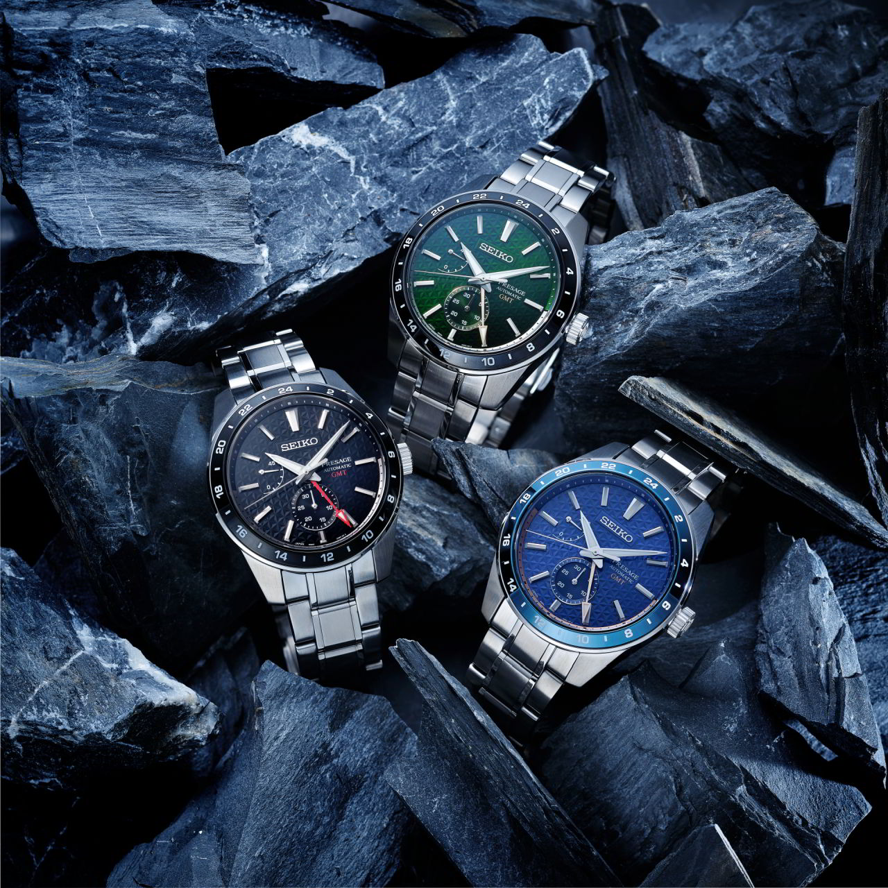 Seiko Presage Sharp Edged GMT