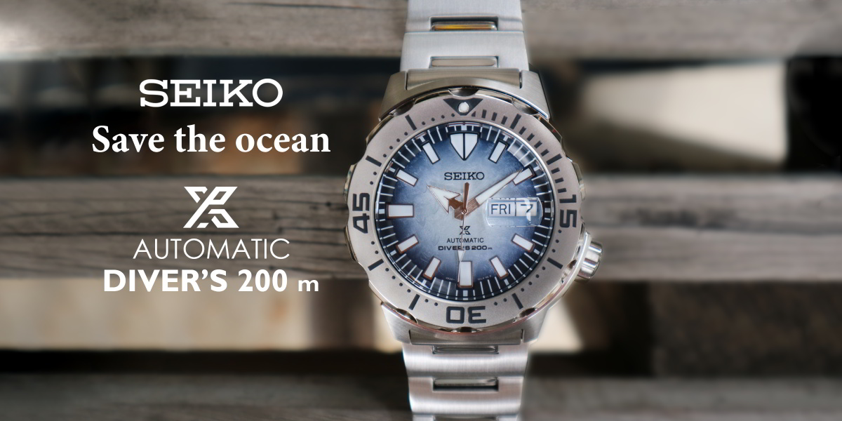 Seiko Save the ocean Monster SRPG57K1