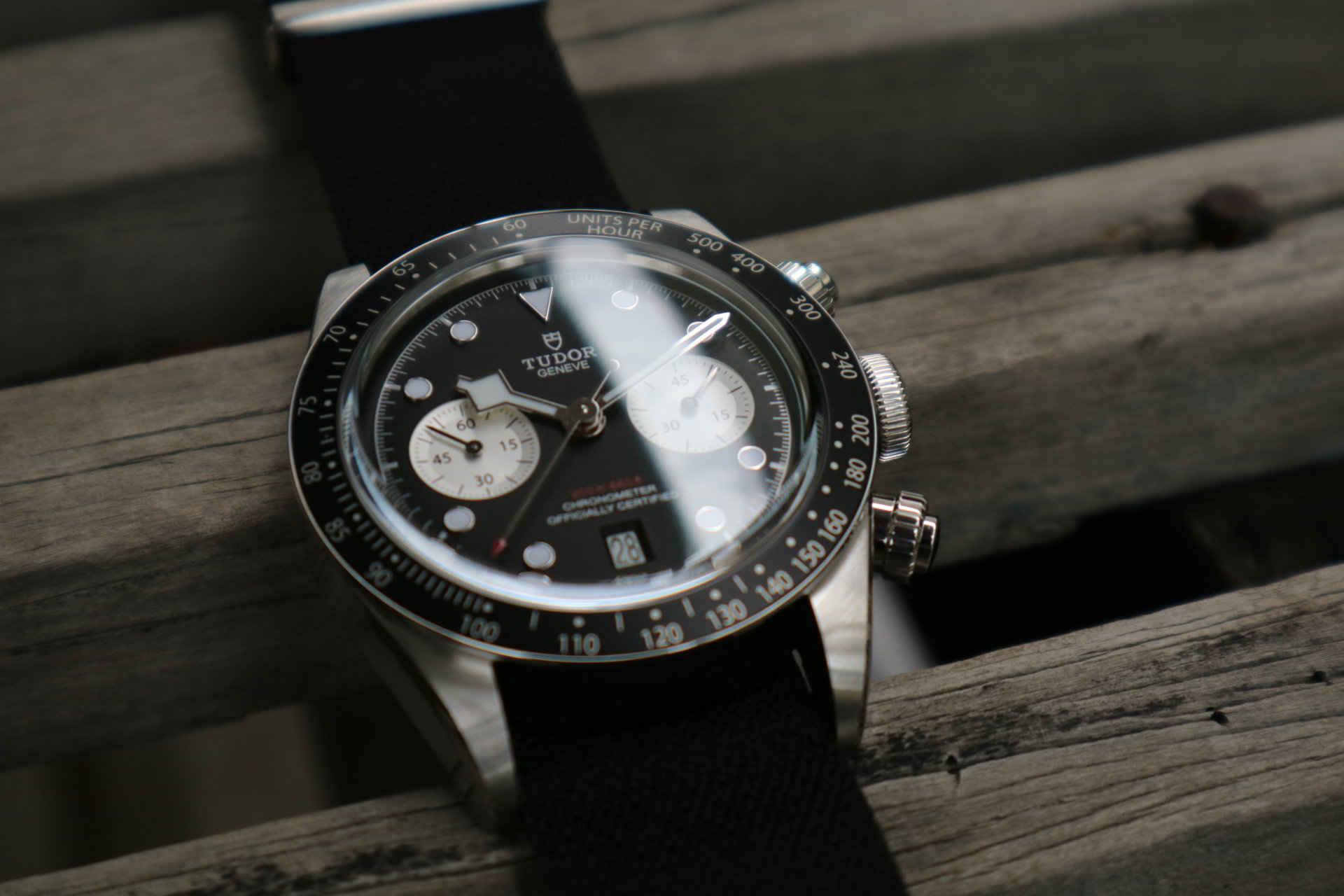 Tudor Black Bay Chrono Panda Dial