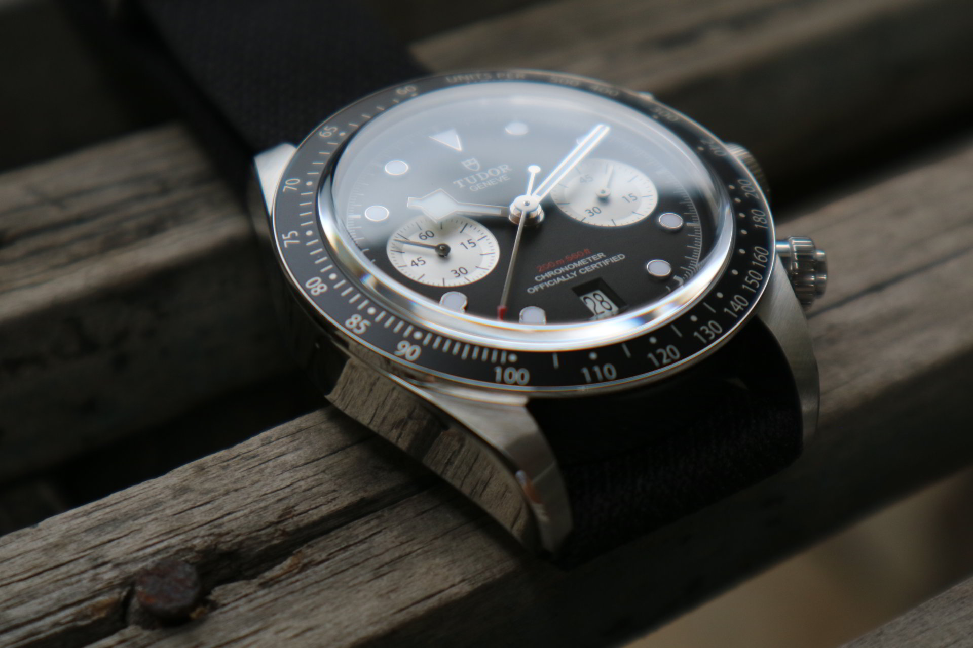 Tudor Black Bay Chrono Panda Dial