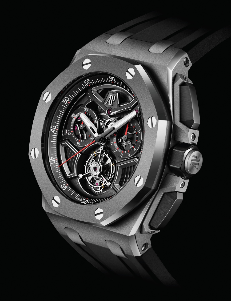 Audemars Piguet Royal Oak Offshore Selfwinding Flying Tourbillon Flyback Chronograph มีเพียง 100 เรือนเท่านั้น Audemars Piguet Royal Oak Offshore