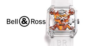 Bell & Ross BR01 Cyber Skull Sapphire