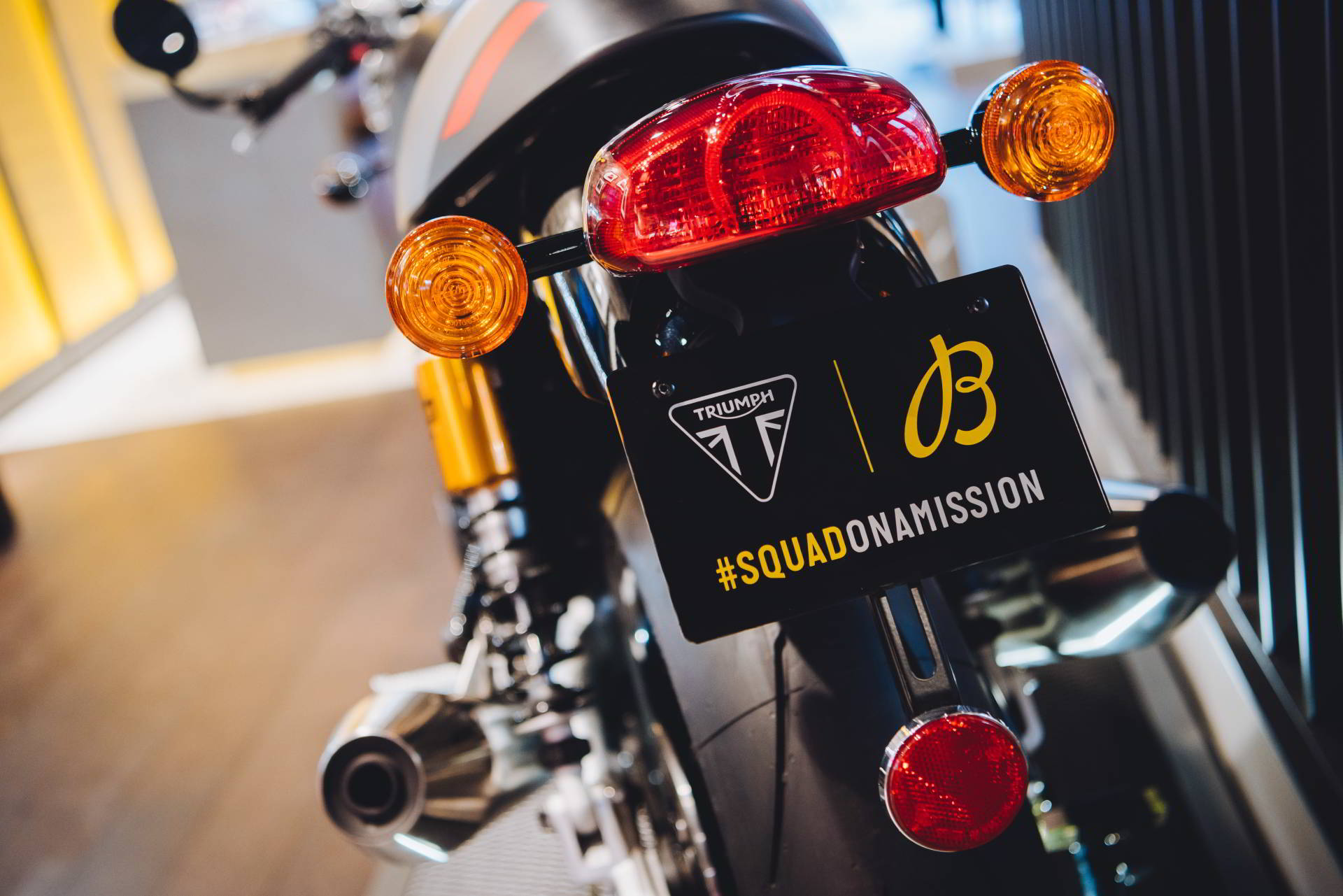 Breitling and Triumph