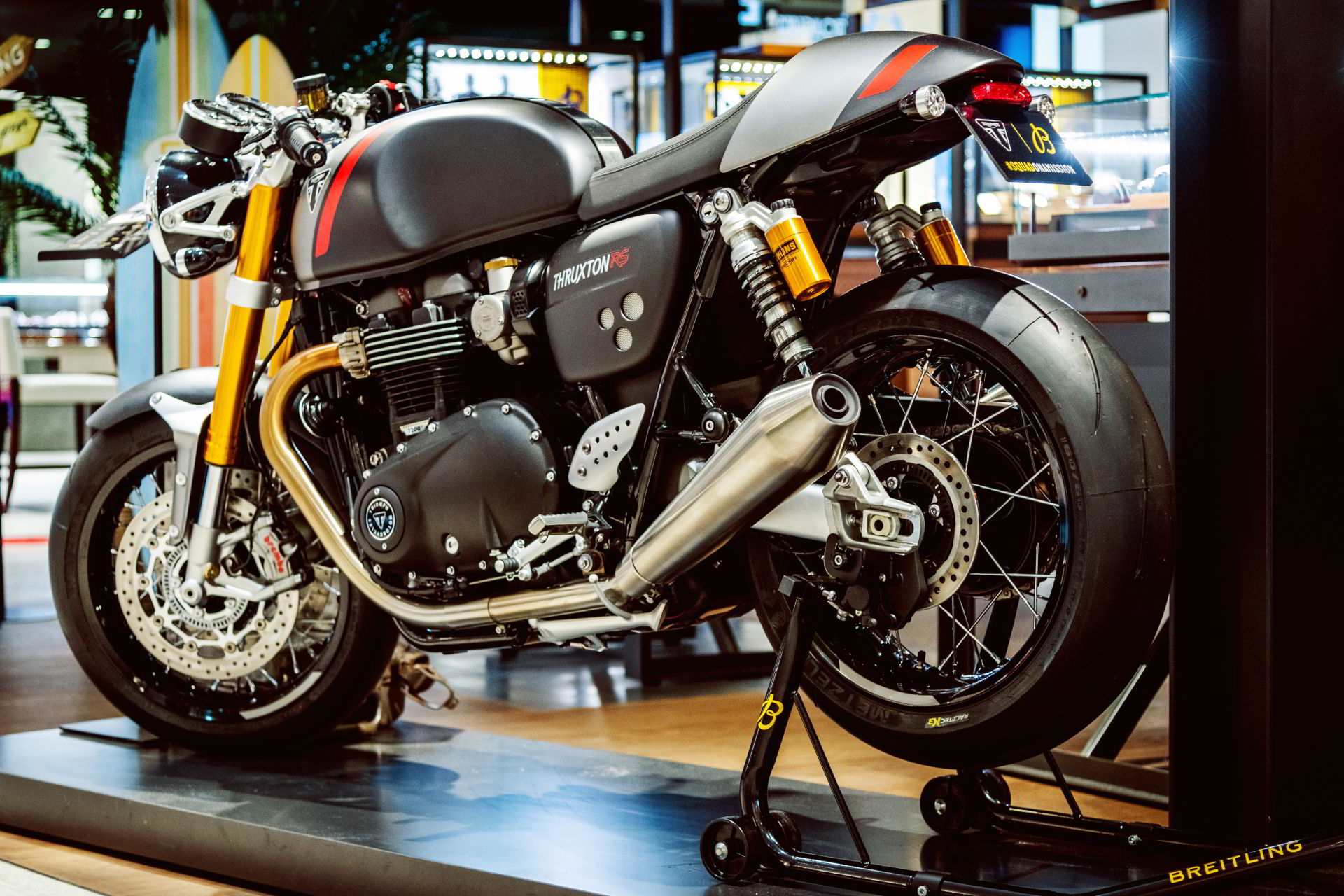 Breitling and Triumph