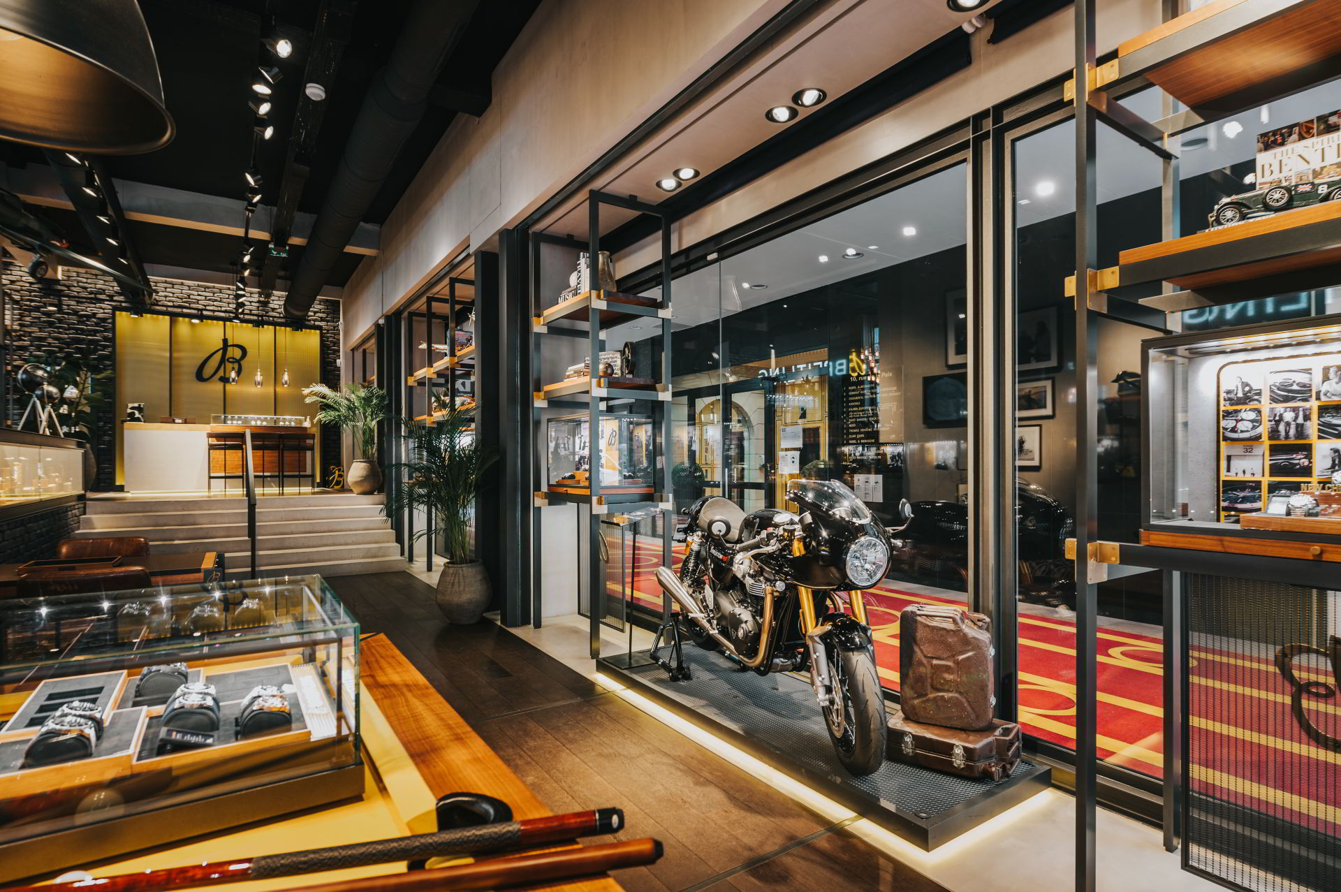 Breitling and Triumph