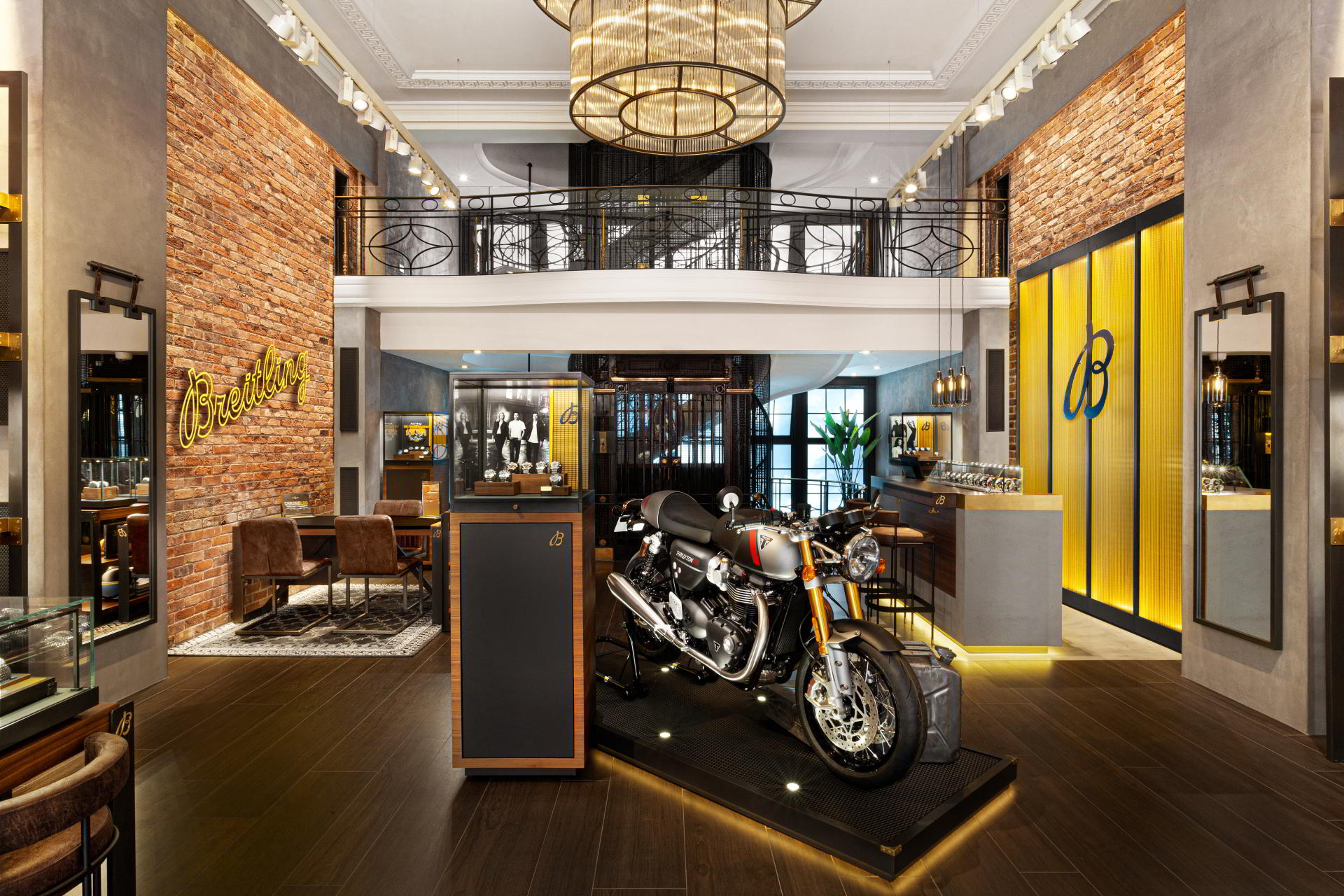 Breitling and Triumph