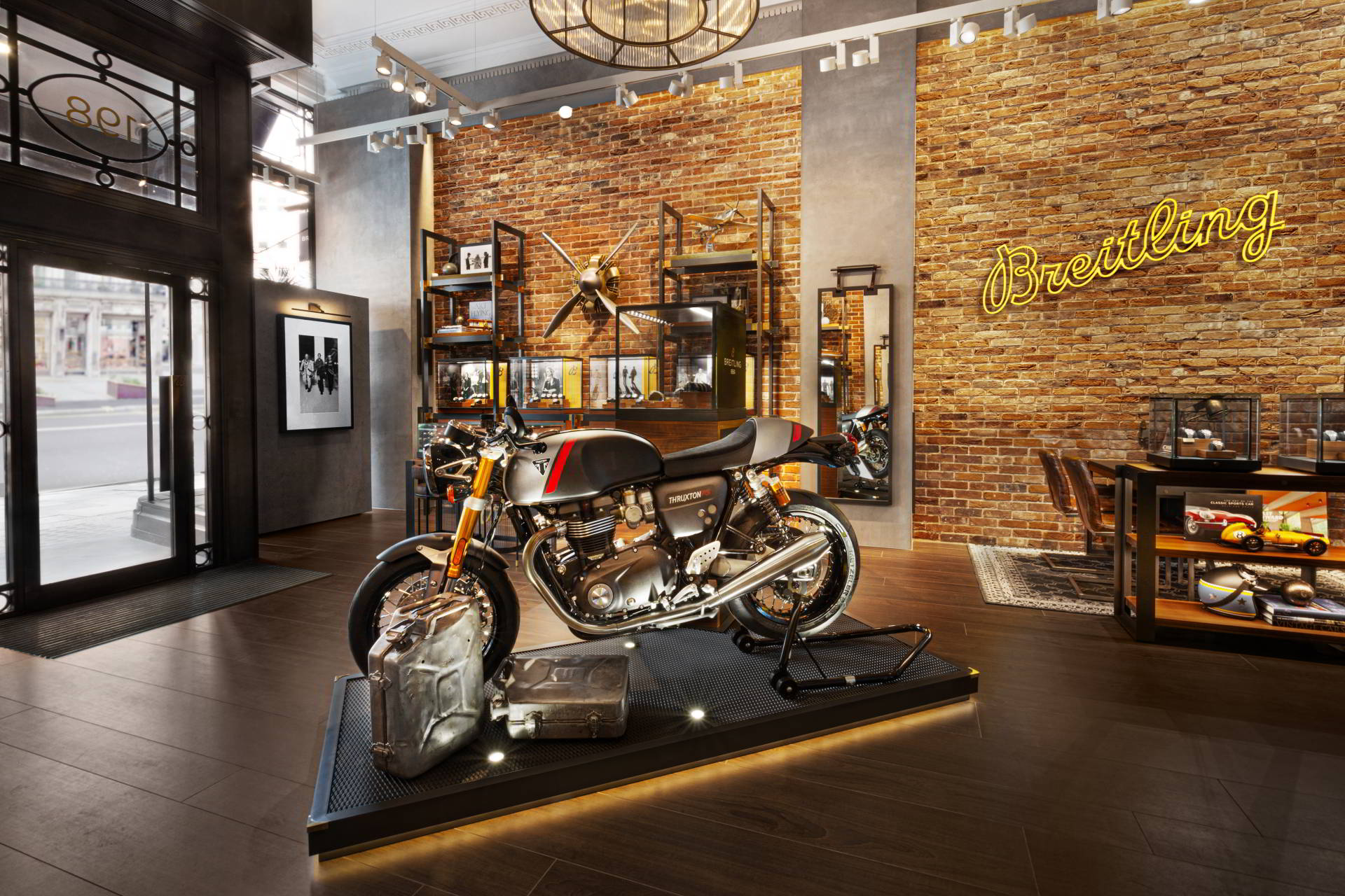Breitling and Triumph