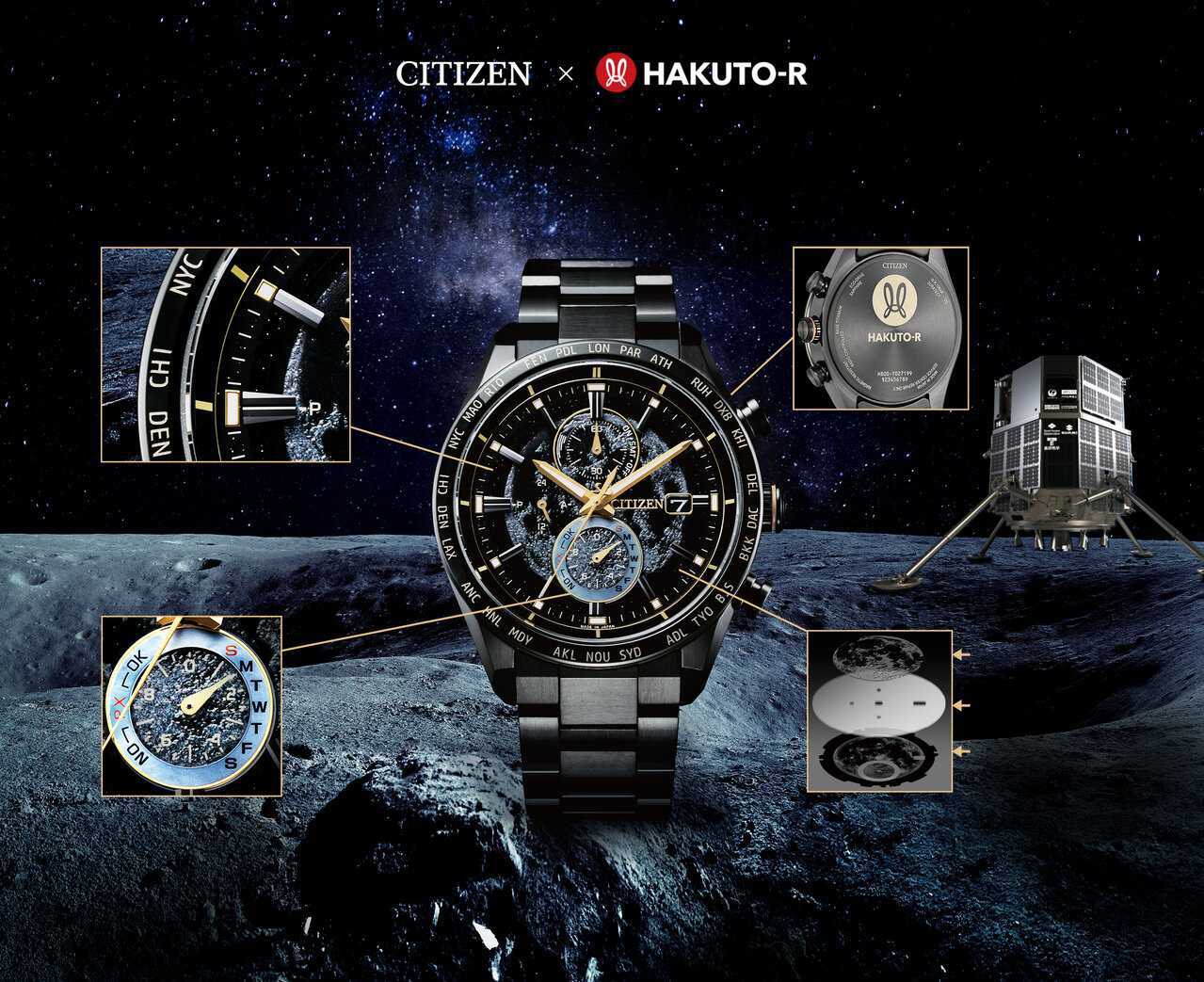 Citizen Super Titanium Hakuto-R