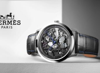 SLIM D Hermes Squelette Lune