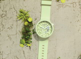 SWATCH Big Bold Bioceramic C-Lime