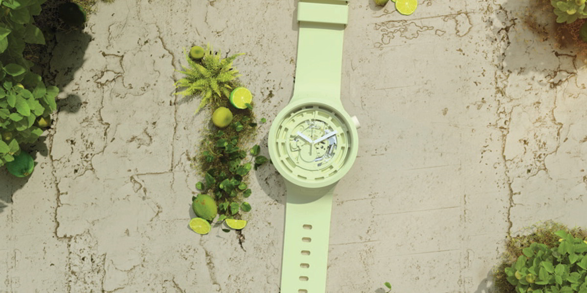 SWATCH Big Bold Bioceramic C-Lime