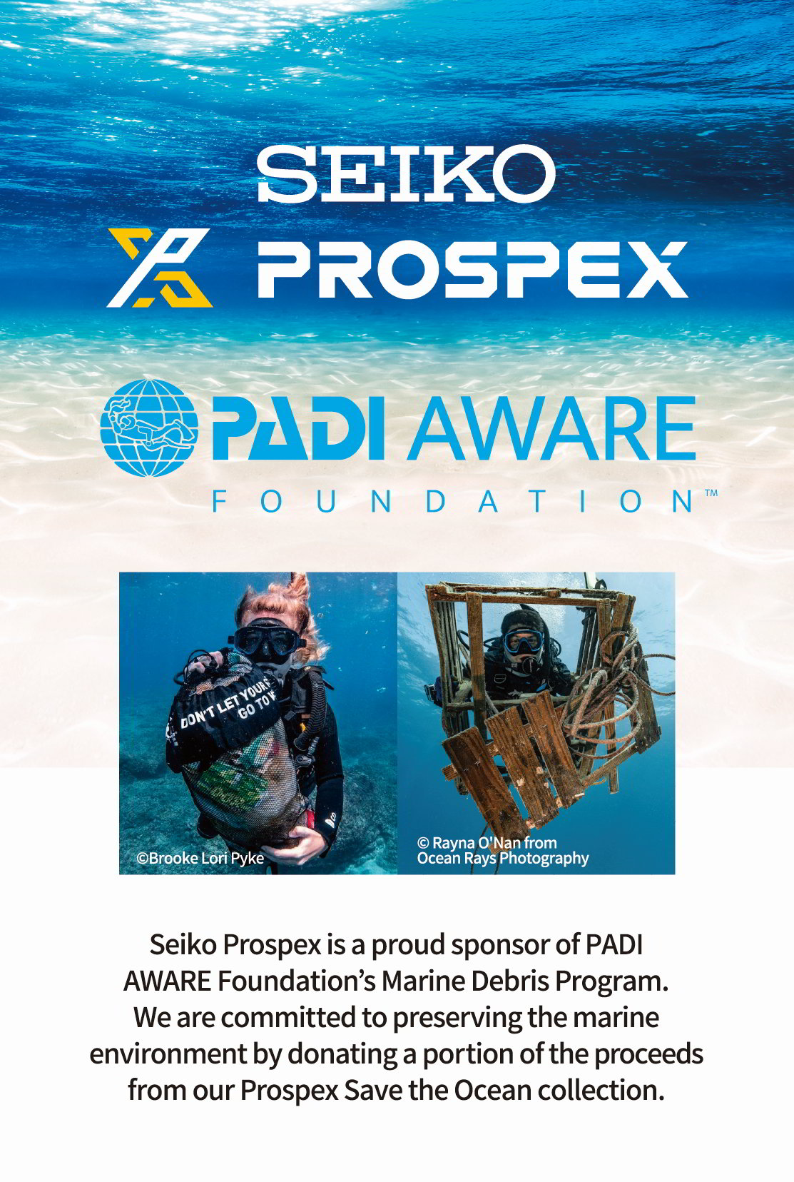 Seiko x PADI