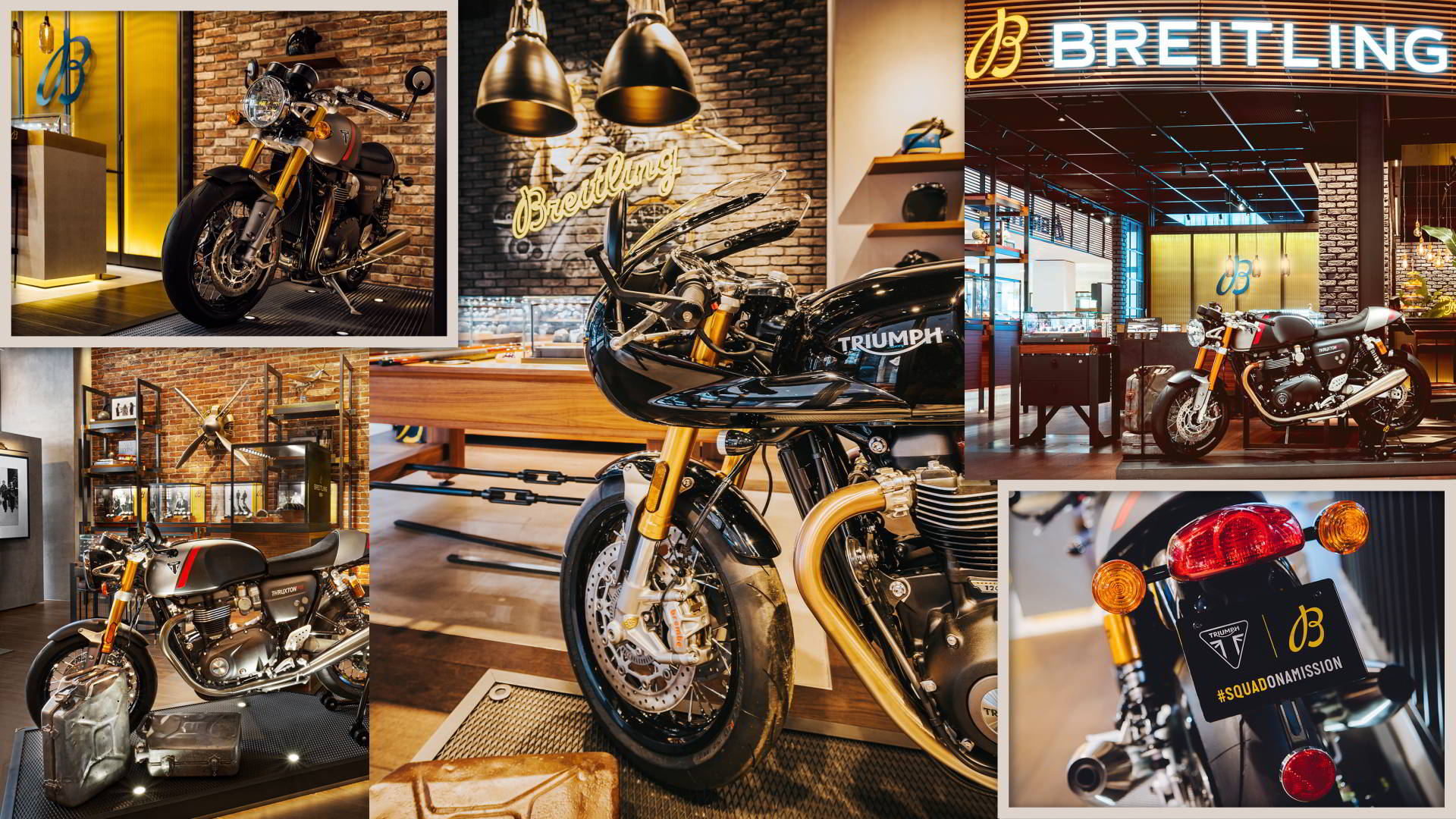 Breitling and Triumph