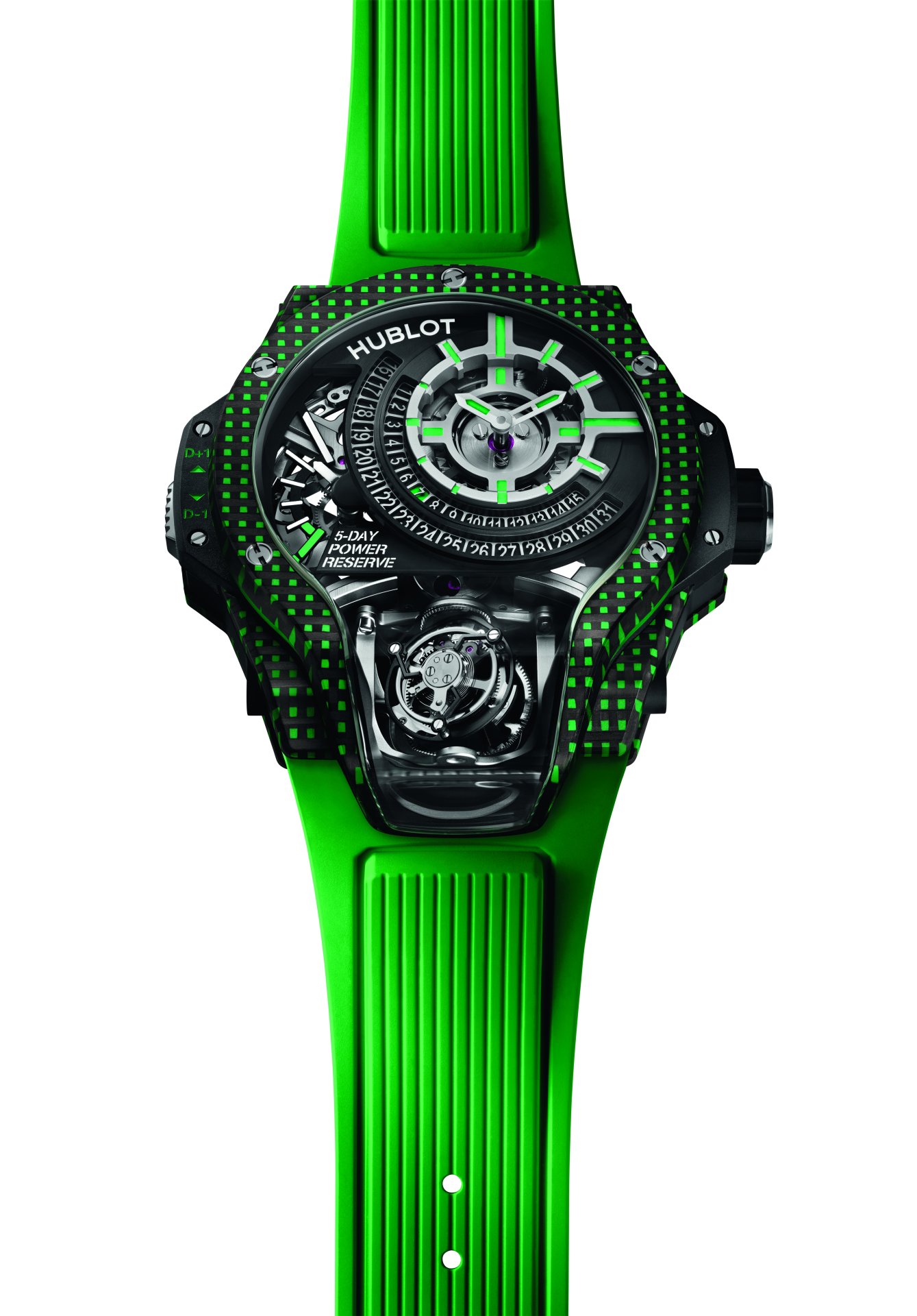 Hublot MP-09 Tourbillon Bi-Axis 5 Days Power Reserve 3D Carbon