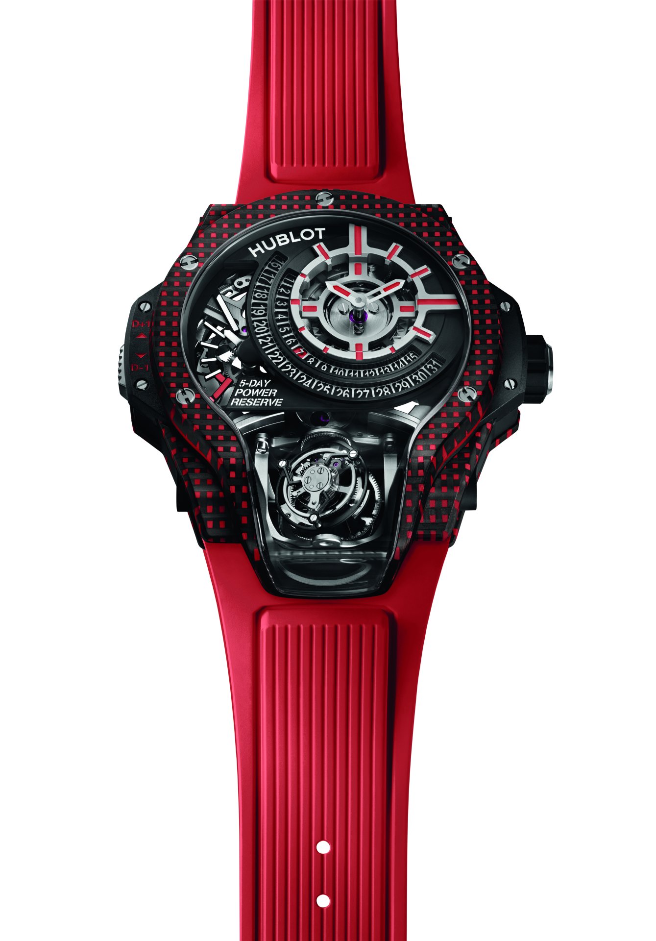 Hublot MP-09 Tourbillon Bi-Axis 5 Days Power Reserve 3D Carbon