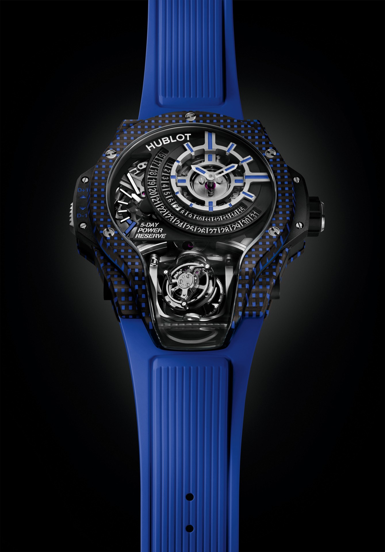 Hublot MP-09 Tourbillon Bi-Axis 5 Days Power Reserve 3D Carbon