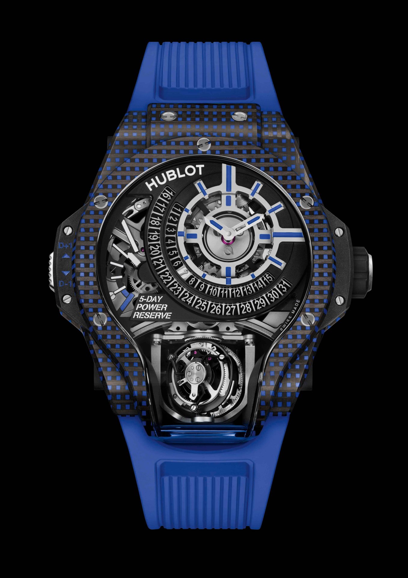 Hublot MP-09 Tourbillon Bi-Axis 5 Days Power Reserve 3D Carbon