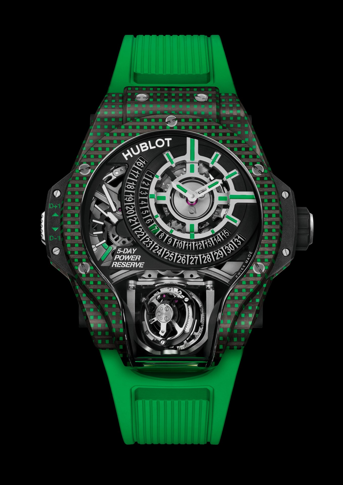 Hublot MP-09 Tourbillon Bi-Axis 5 Days Power Reserve 3D Carbon