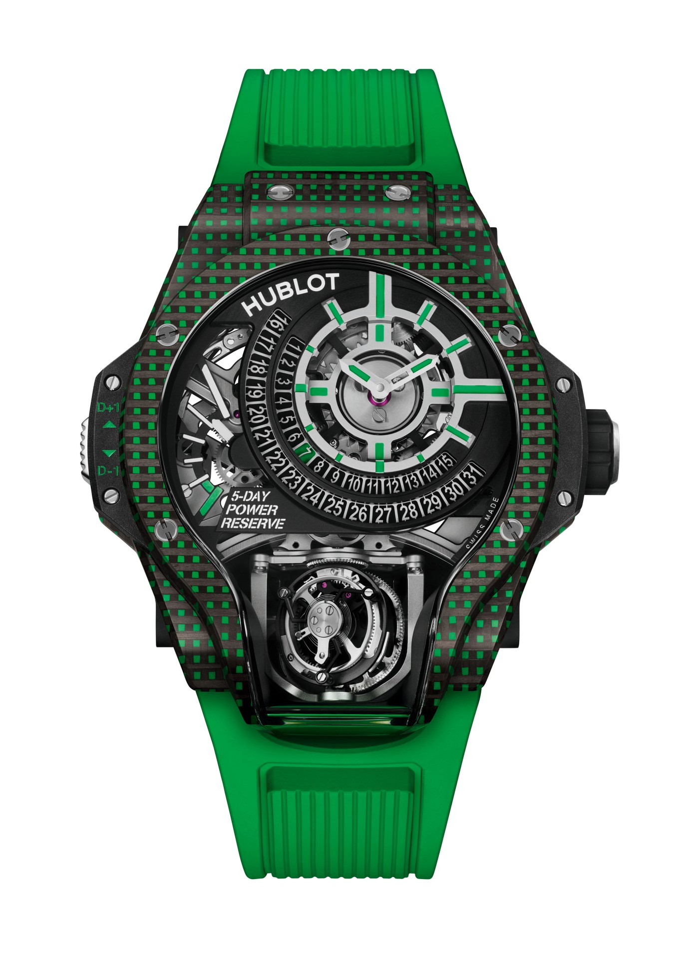 Hublot MP-09 Tourbillon Bi-Axis 5 Days Power Reserve 3D Carbon