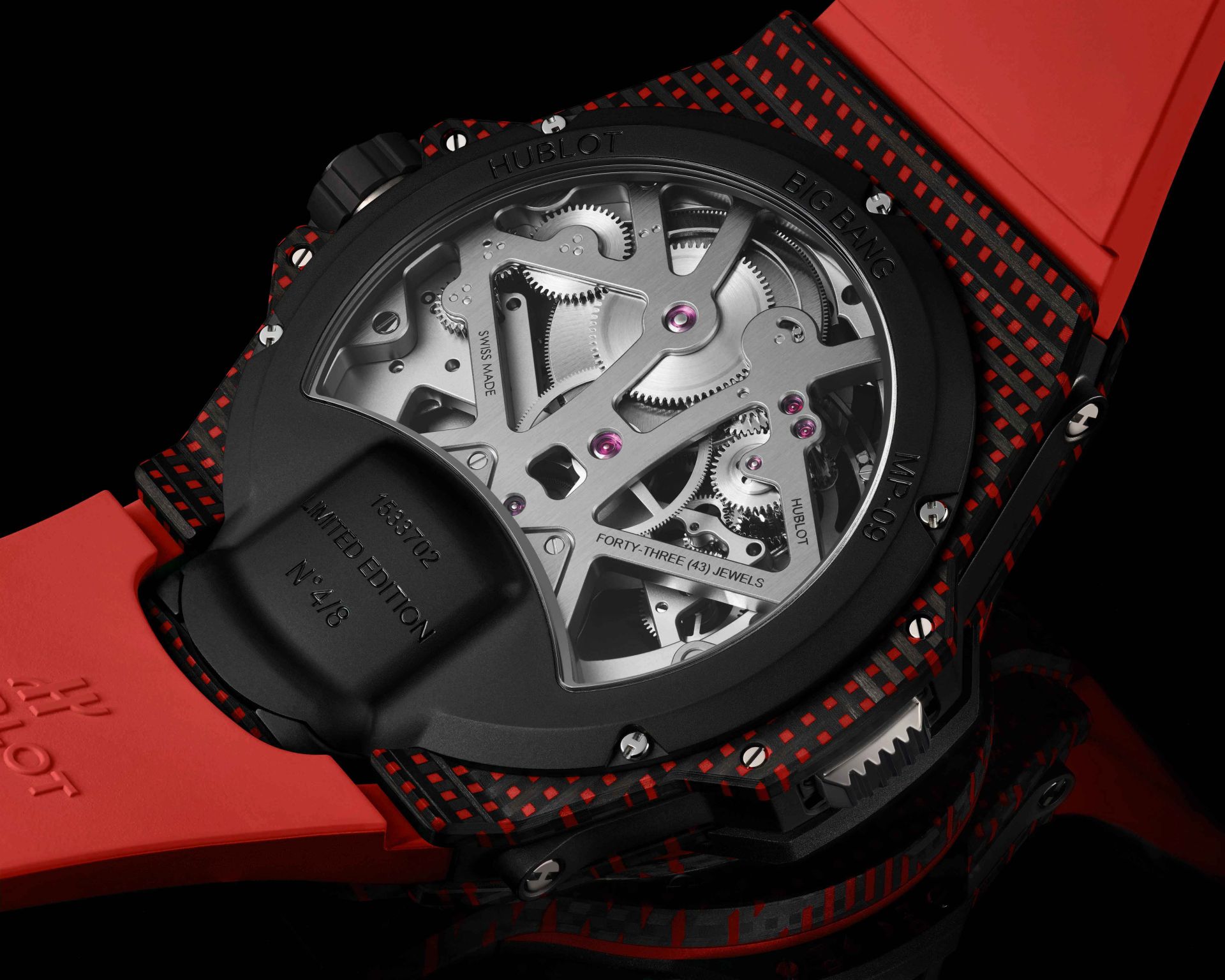 Hublot MP-09 Tourbillon Bi-Axis 5 Days Power Reserve 3D Carbon