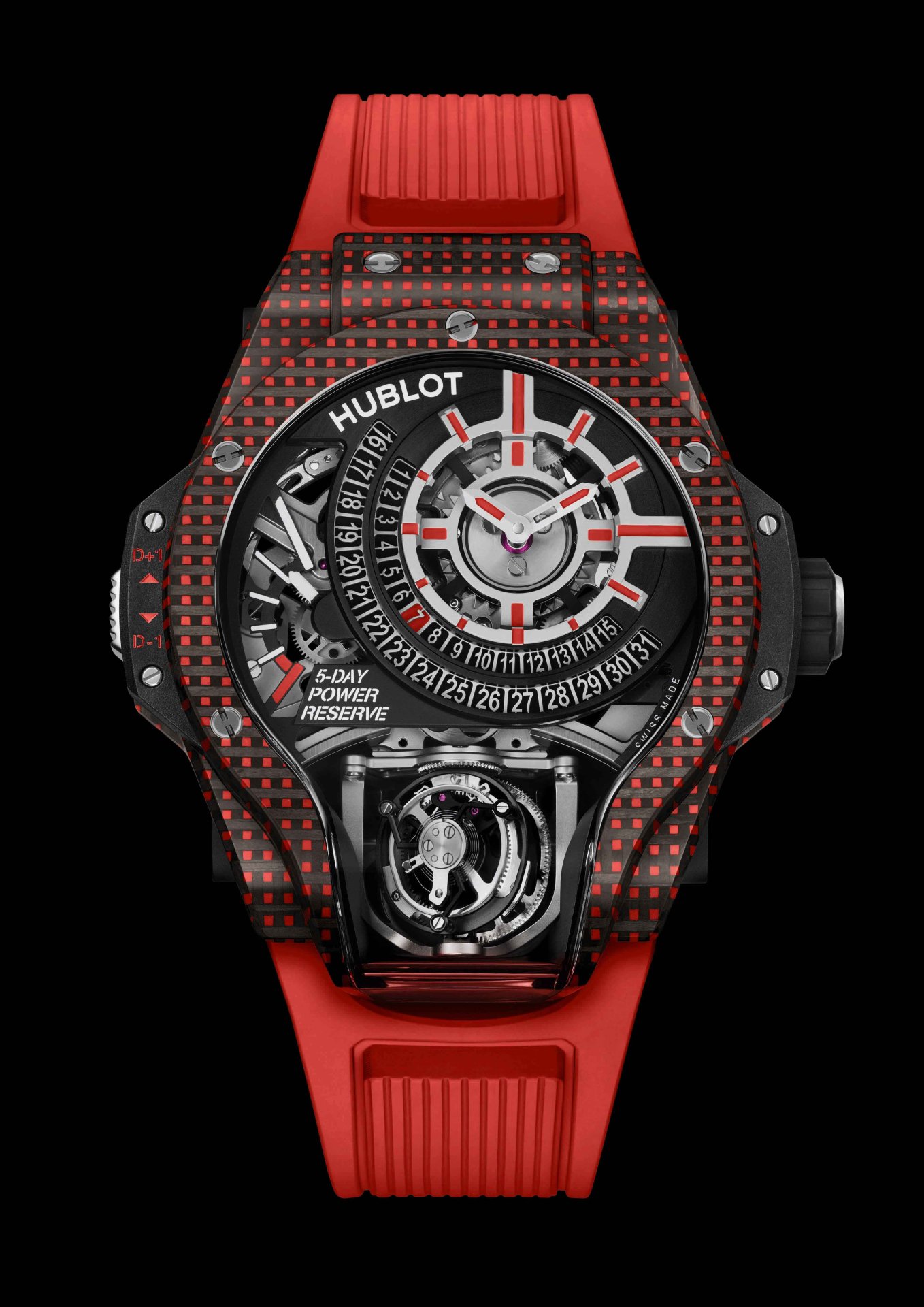 Hublot MP-09 Tourbillon Bi-Axis 5 Days Power Reserve 3D Carbon