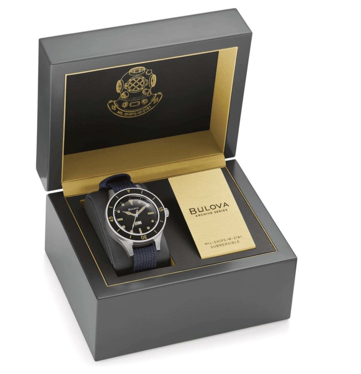 Bulova MIL-SHIPS-W-2181 กลับมาผลิตใหม่บนความคลาสสิค Bulova MIL-SHIPS-W-2181