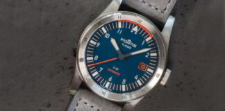 Fortis Flieger Blue Dial