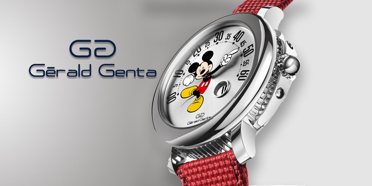 Gerald Genta Arena Retro Mickey Mouse Disney